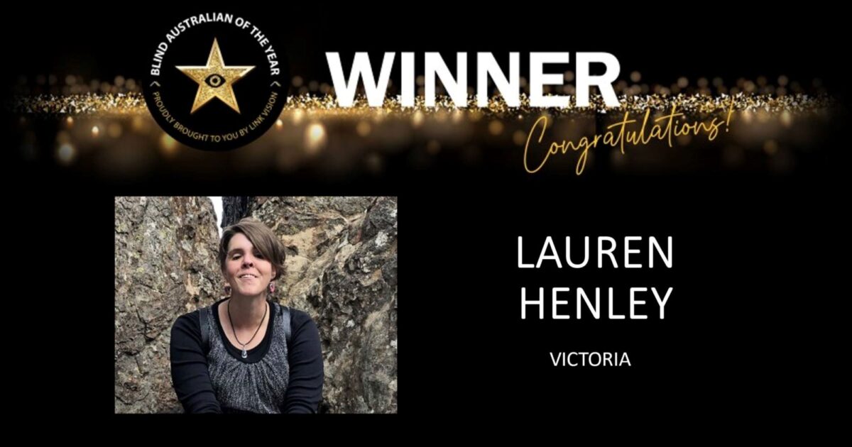Lauren Henley Blind Australian of the Year Powerd Media