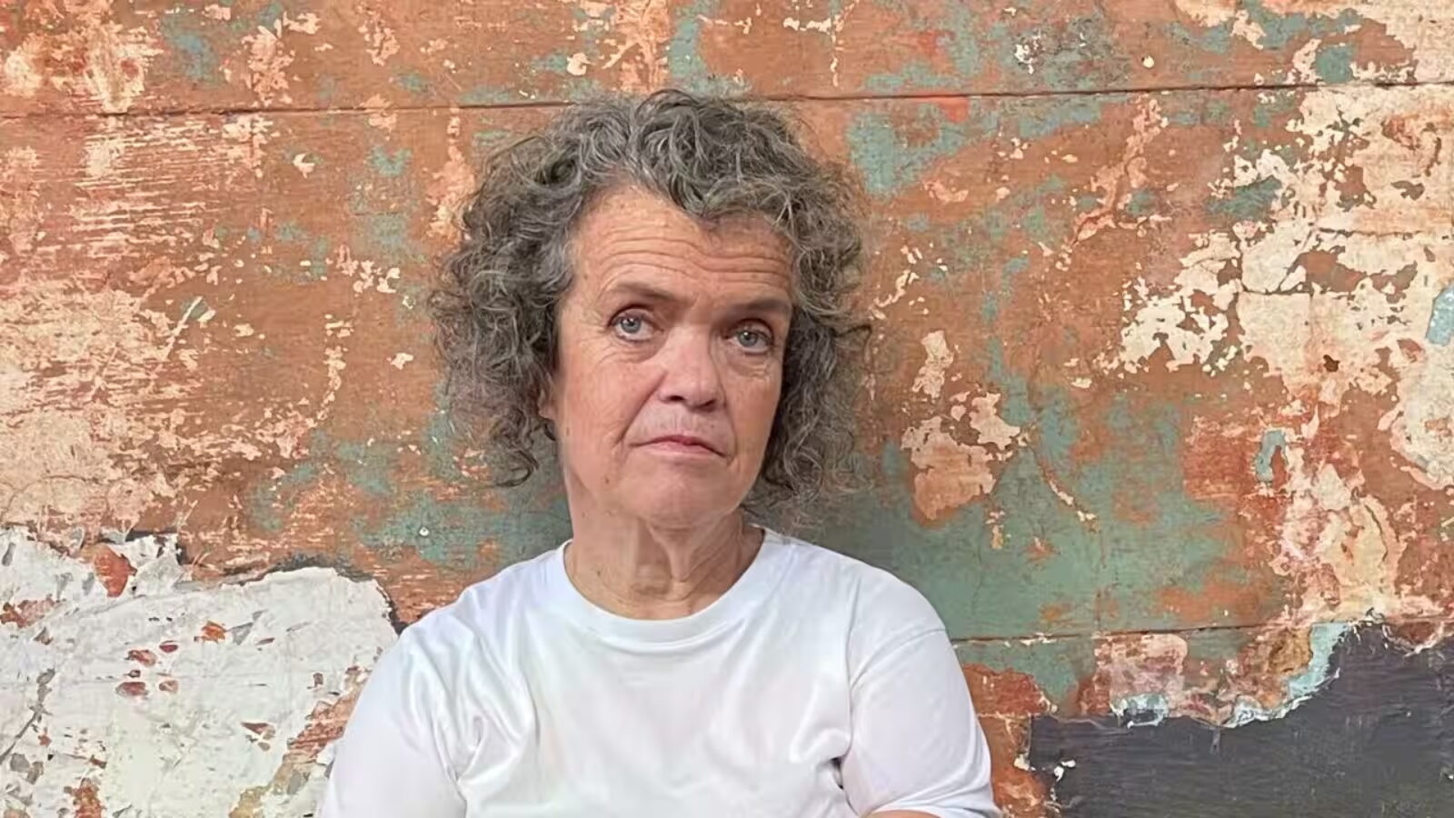 A photo of Debra keenahan against the wall