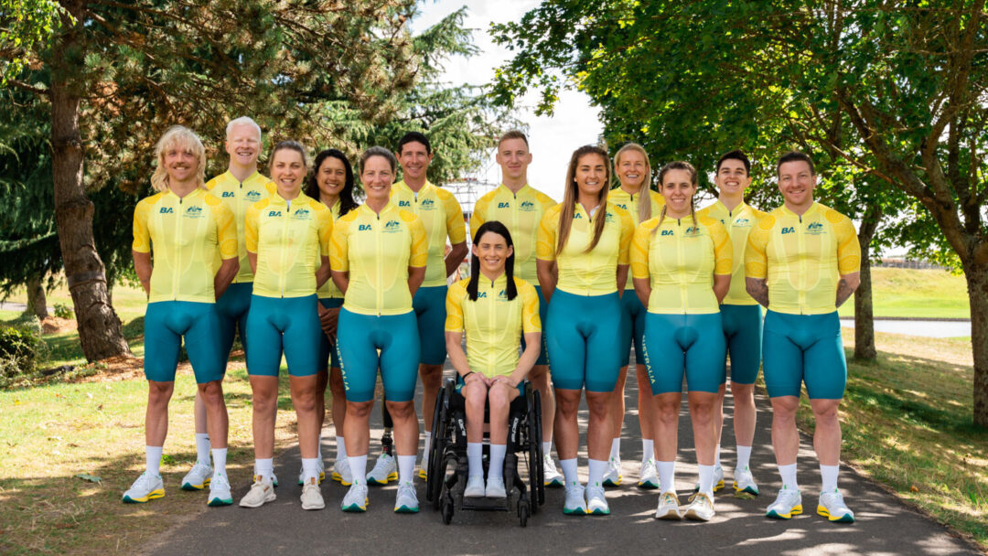 2024 Paris Australian Paralympics Team Photo